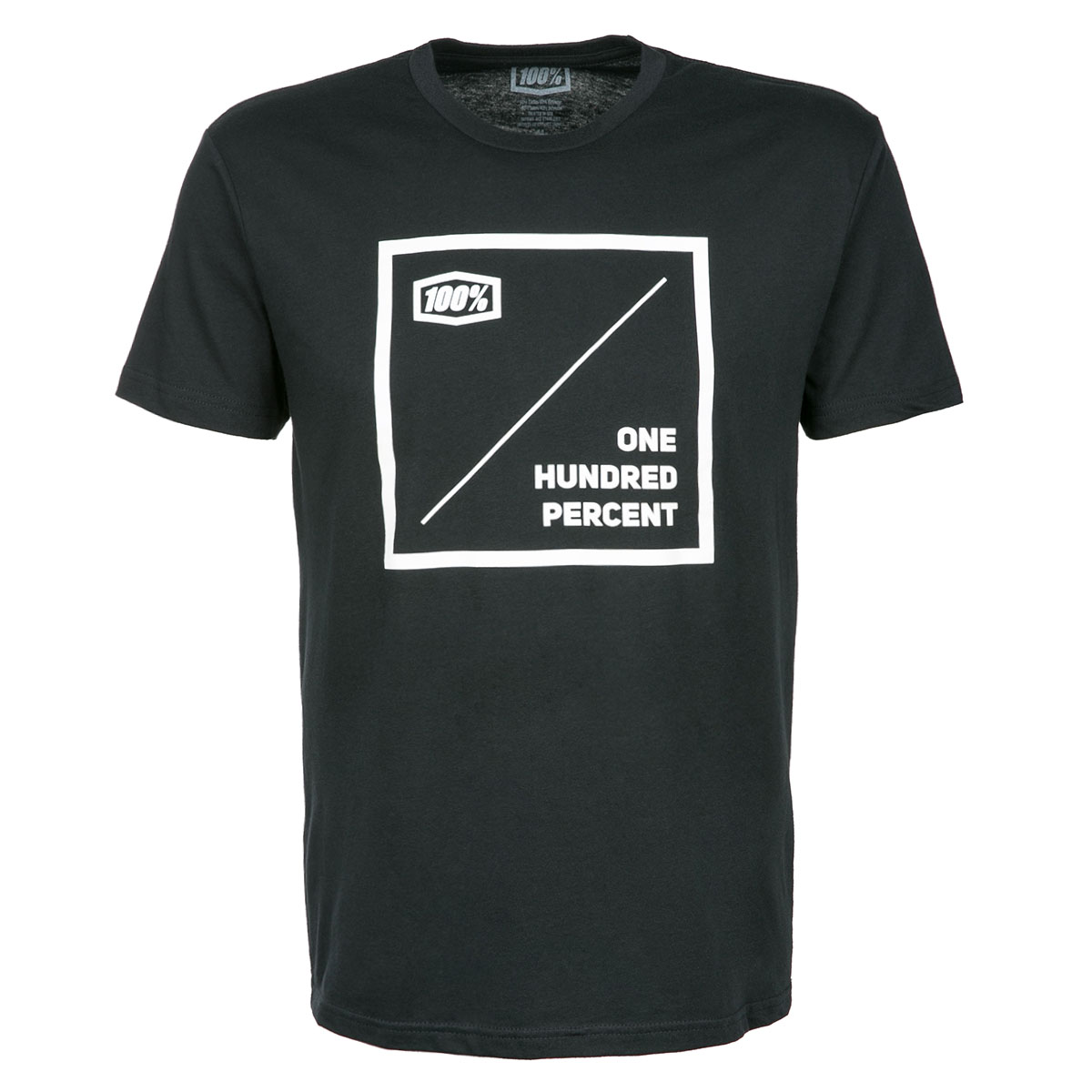 100% T-Shirt National Schwarz