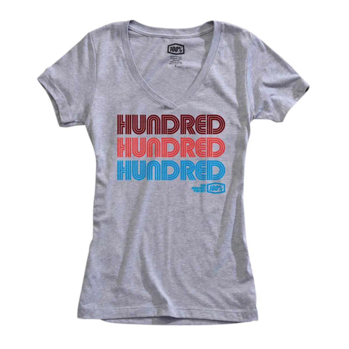 100% Girls T-Shirt Hundred Heather Grey