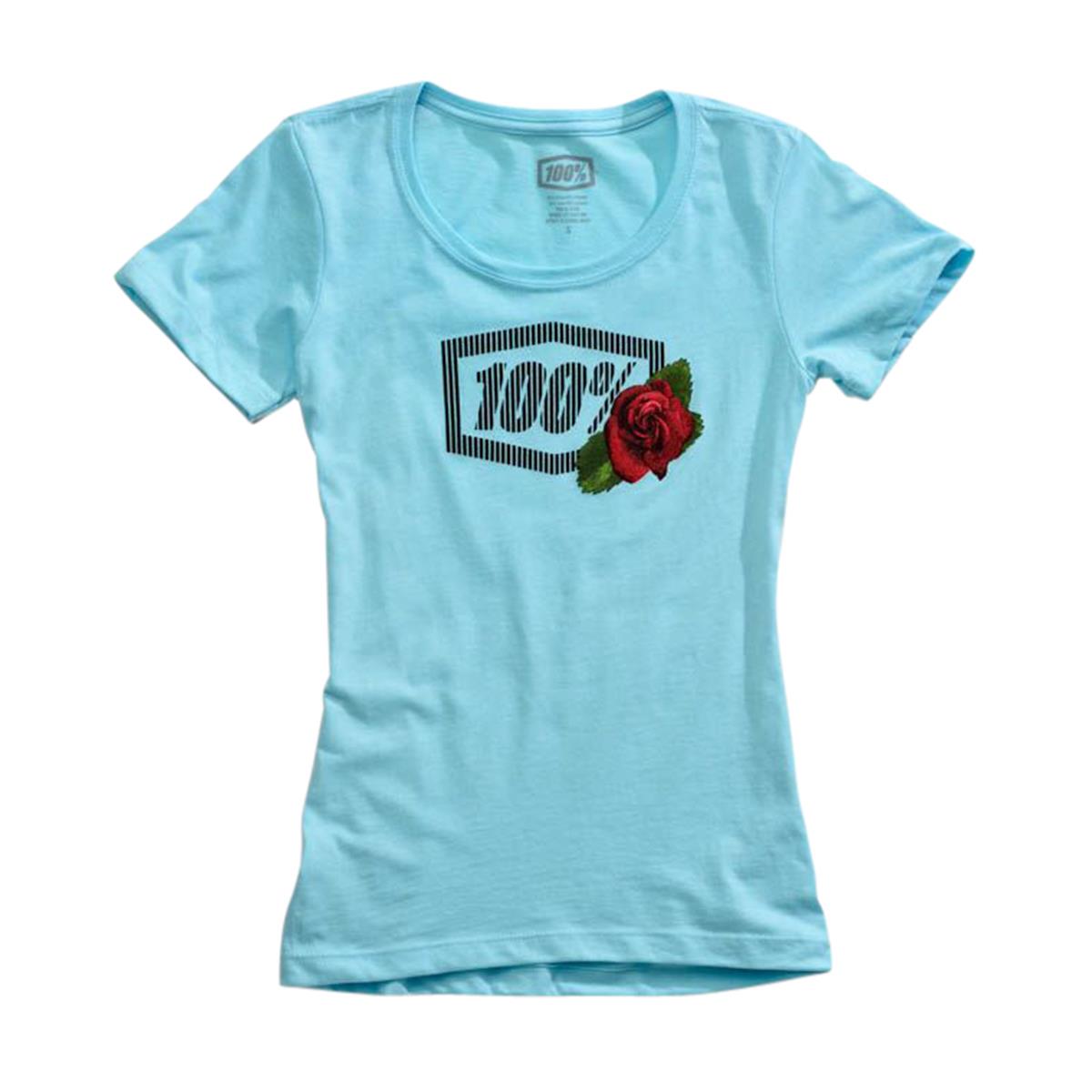 100% Donna T-Shirt Rose Ice Blu