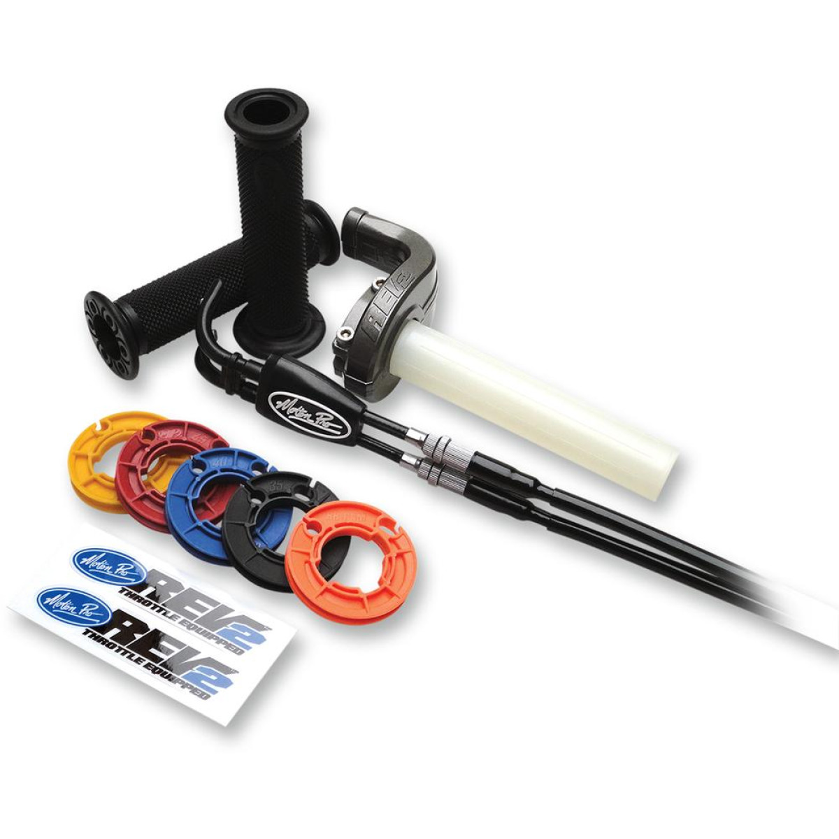 Motion Pro Throttle kit Rev2 with 76 mm extra cable length, Husaberg FE 250/350/501/550 '13, KTM SX-F 250, EXC-F/SX-F 350/450