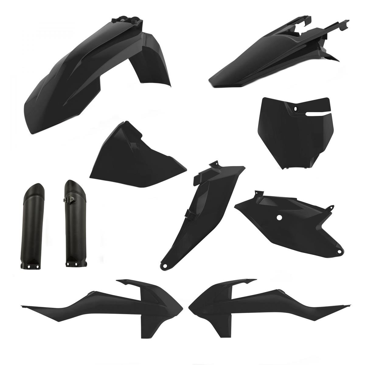 Acerbis Plastic Kit Full-Kit KTM SX 85 18-, Gas Gas MC 85, Black