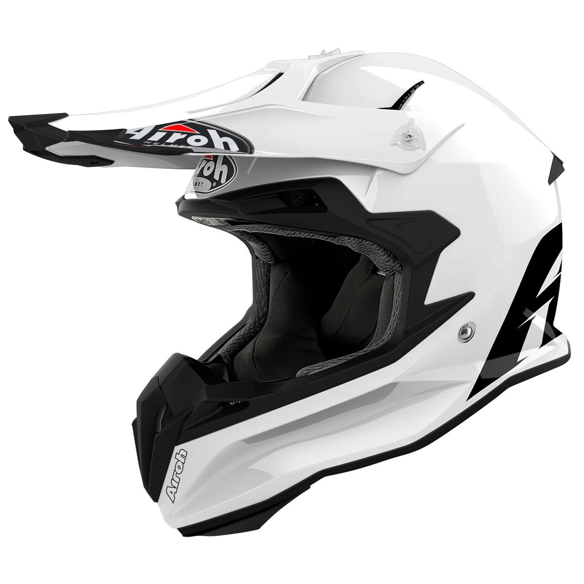 Airoh MX Helmet Terminator Open Vision Color - White