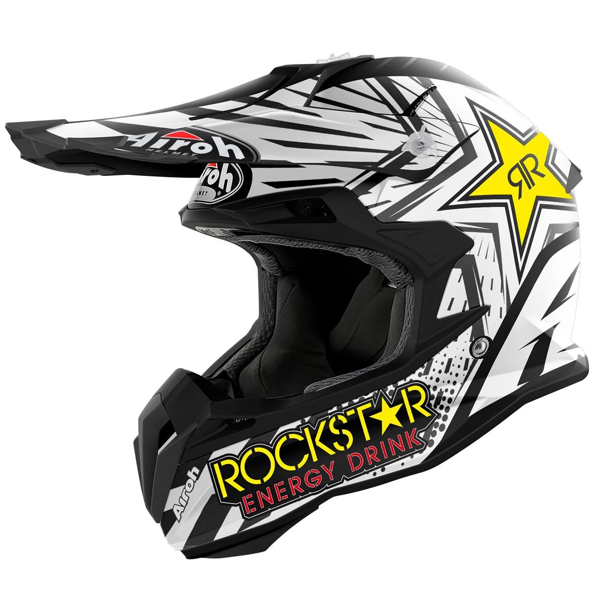 Airoh MX Helmet Terminator Open Vision Rockstar - Matt