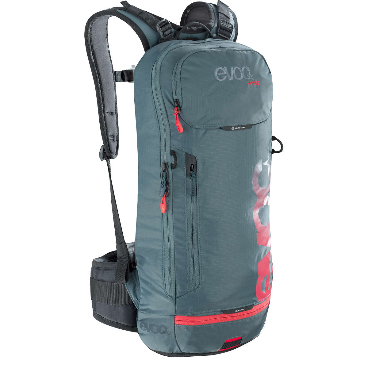 Evoc Protector Backpack with Hydration System Compartment FR Lite Slate, 10 Liter