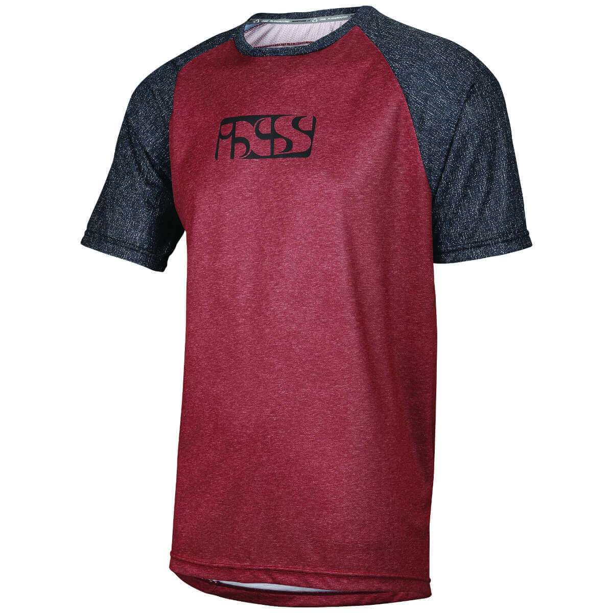 IXS Trail Jersey Short Sleeve Progressive 8.1 Red/Black