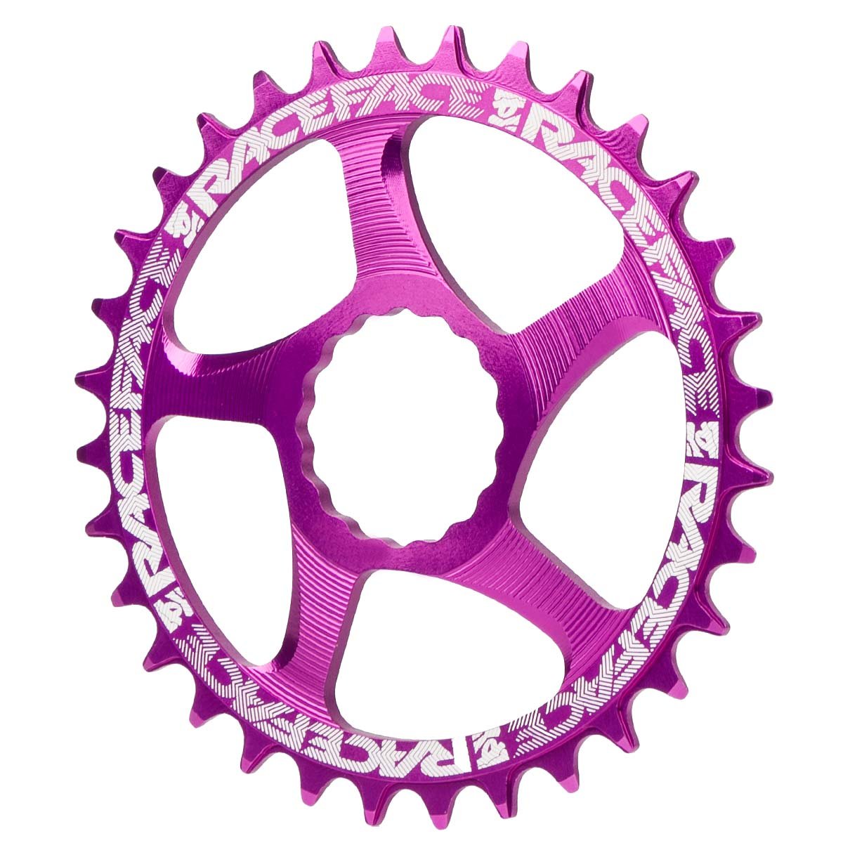 Race Face MTB Chain Ring  Purple, Direct Mount, Cinch, 32 Teeth