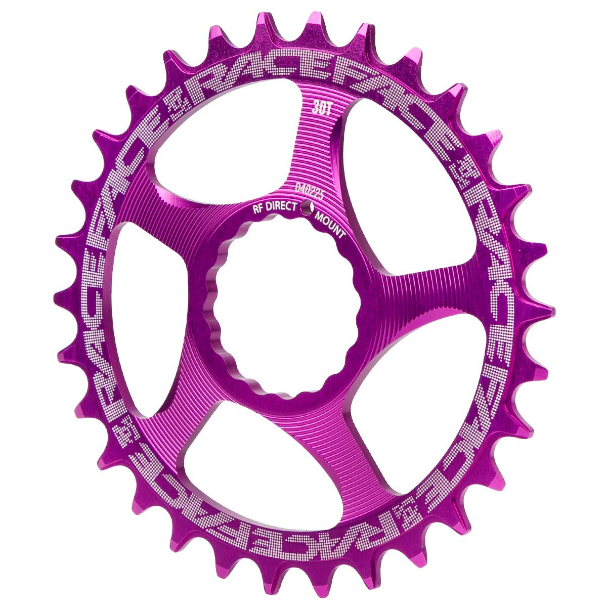 Race Face MTB Chain Ring  Purple, Direct Mount, Cinch, 30 Teeth