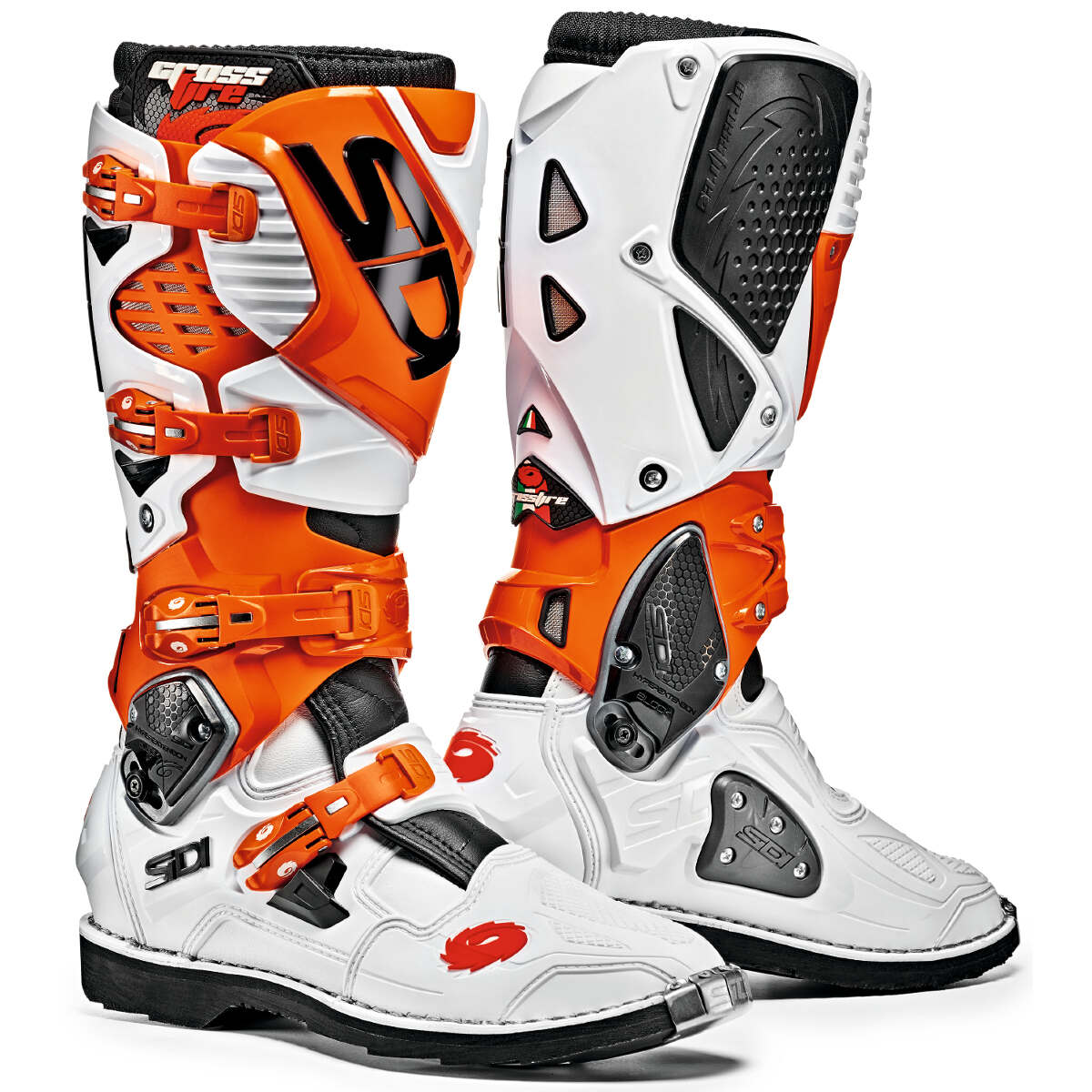 Sidi MX Boots Crossfire 3 White/Orange/Black