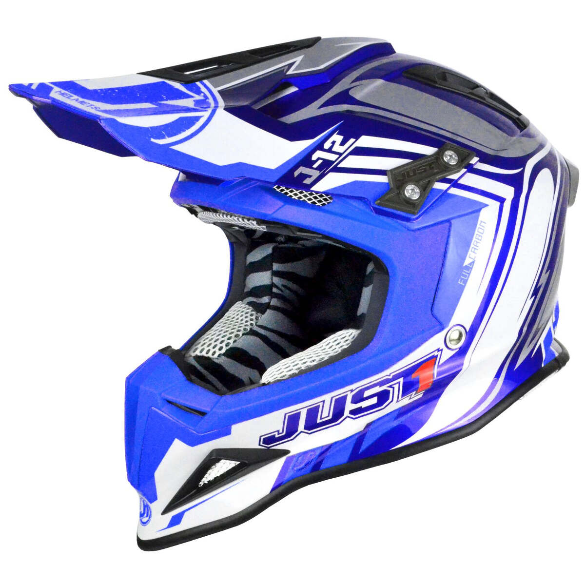 Just1 MX Helmet J12 Flame Blue