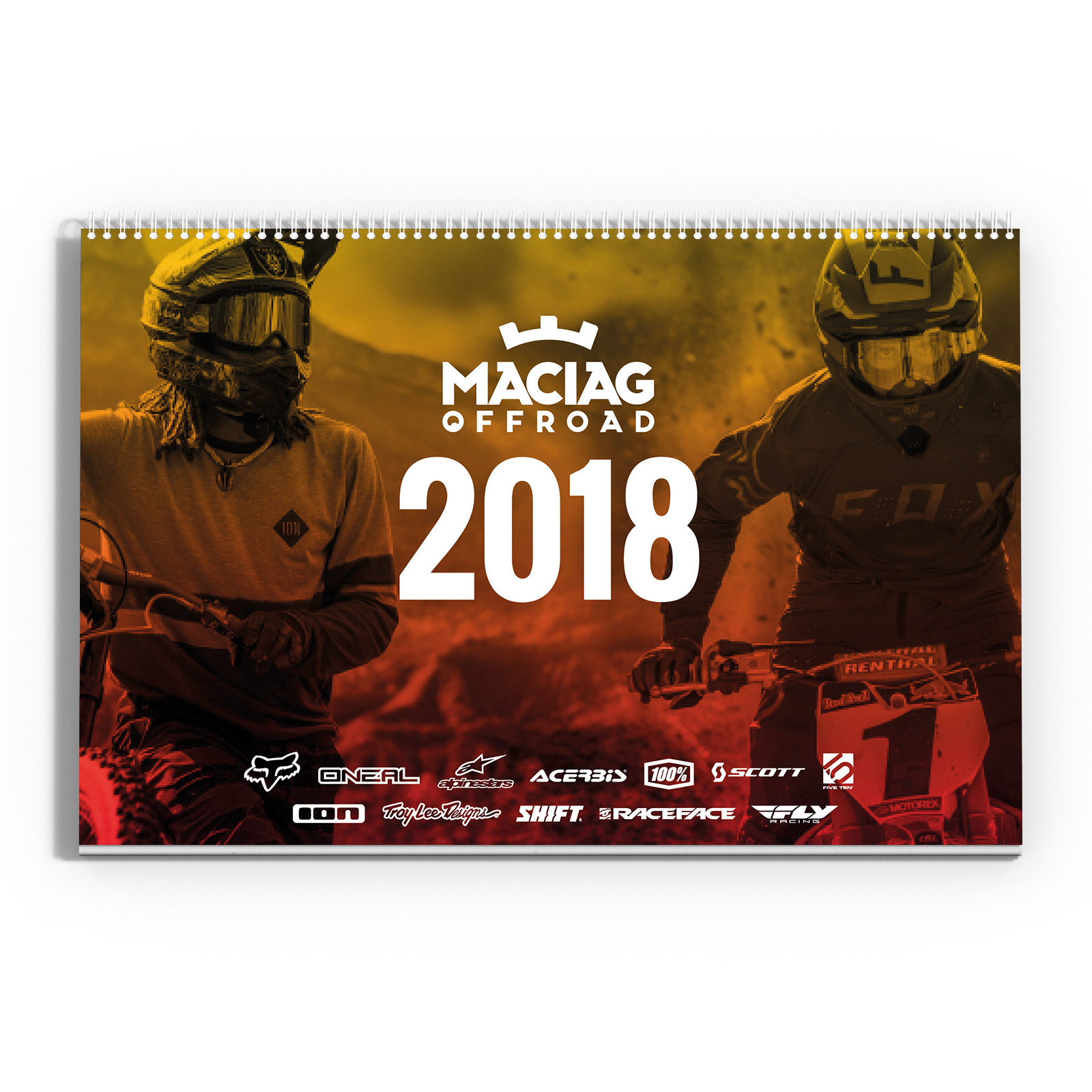 Maciag Offroad Motocross & Mountain Bike Wall Calendar  MX/MTB