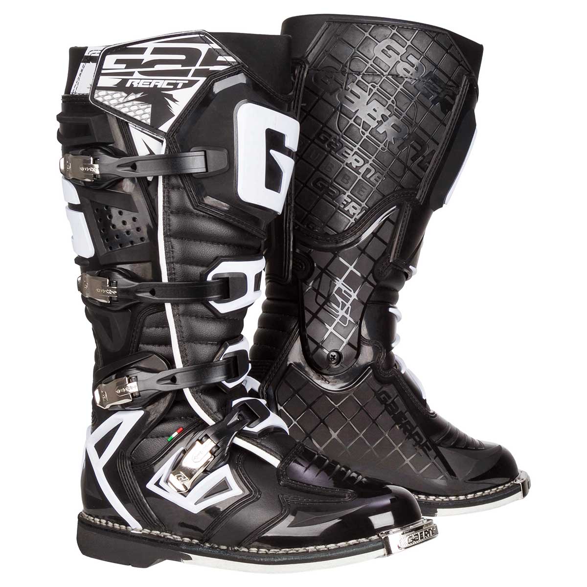 Gaerne MX Boots React Goodyear Black