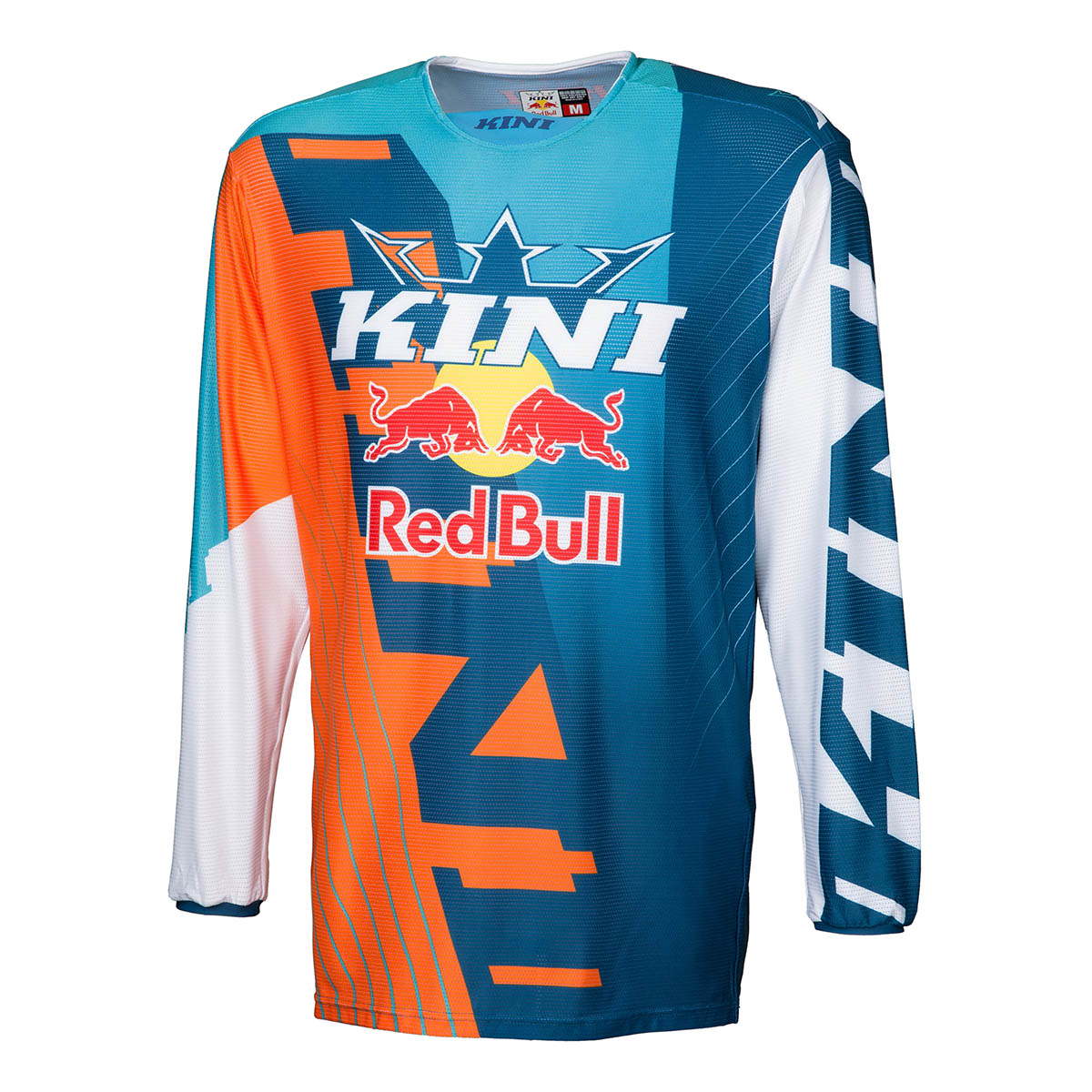 Kini Red Bull Maillot MX Competition Orange/White/Navy