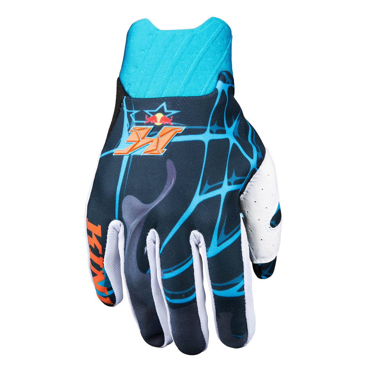 Kini Red Bull Gloves Revolution Black/Blue/Orange