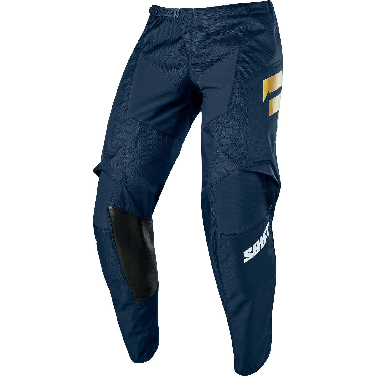 Shift MX Pants Whit3 Label Navy/Gold - Limited Edition