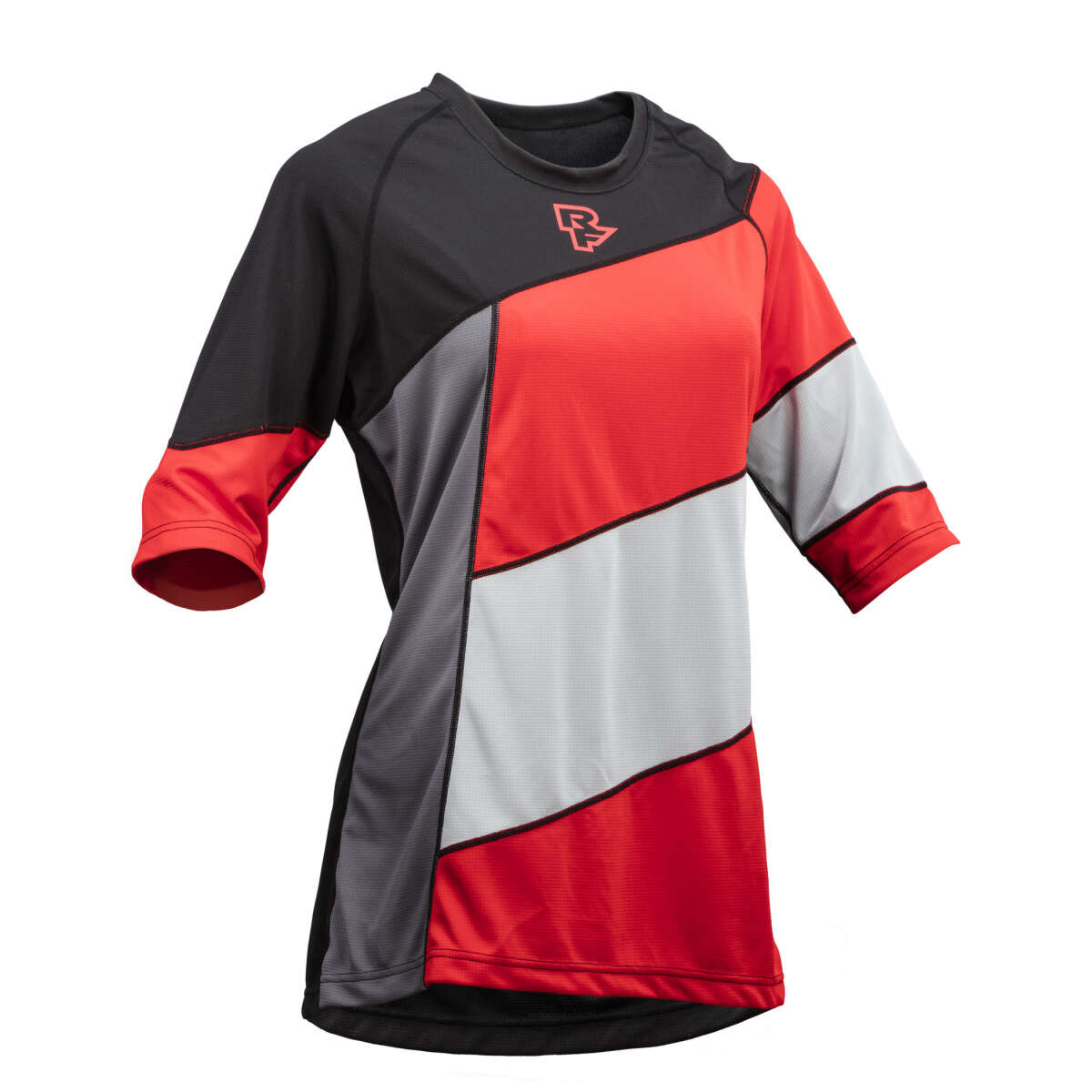 Race Face Donna Maglia MTB Manica 3/4 Khyber Black/Red