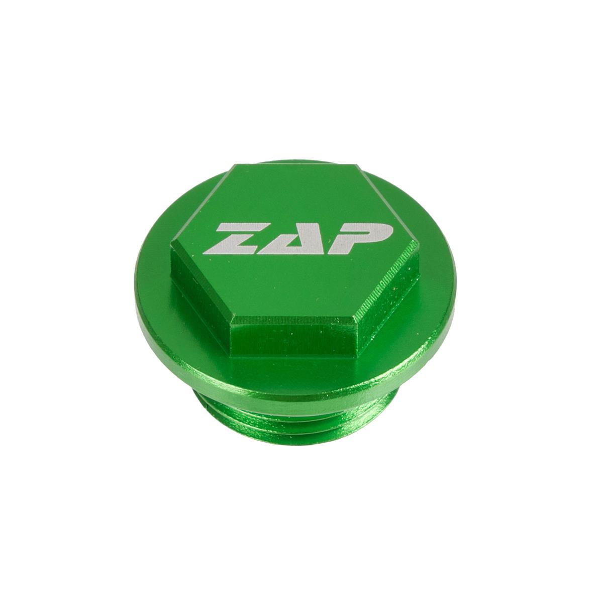 ZAP Oil Filler Plug  Kawasaki KXF 250/450, green