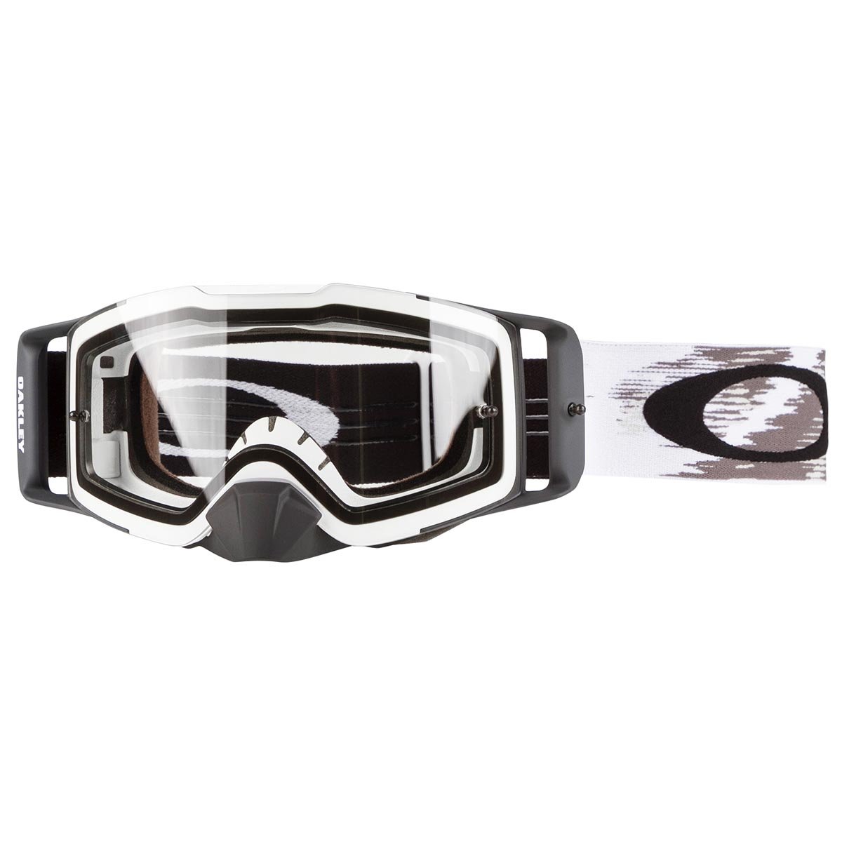 Oakley MX Goggle Front Line MX White Speed Matte - Clear