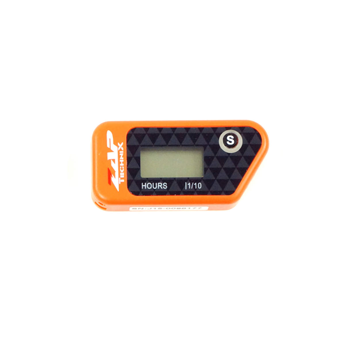 ZAP Compteur d'Heures Master Wireless, resetable, Orange
