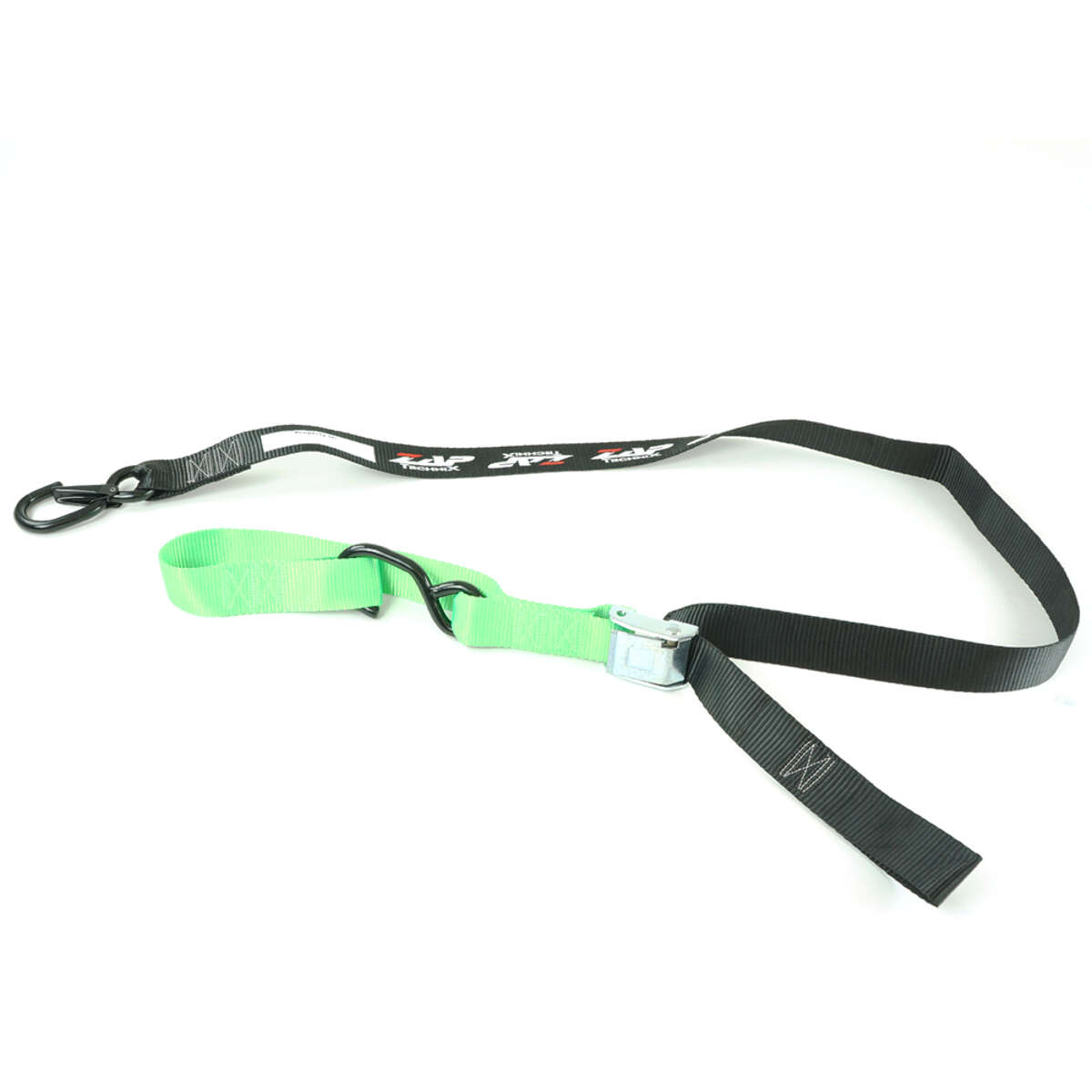 ZAP Securing Strap  2-pieces, 40 mm wide, Green/Black