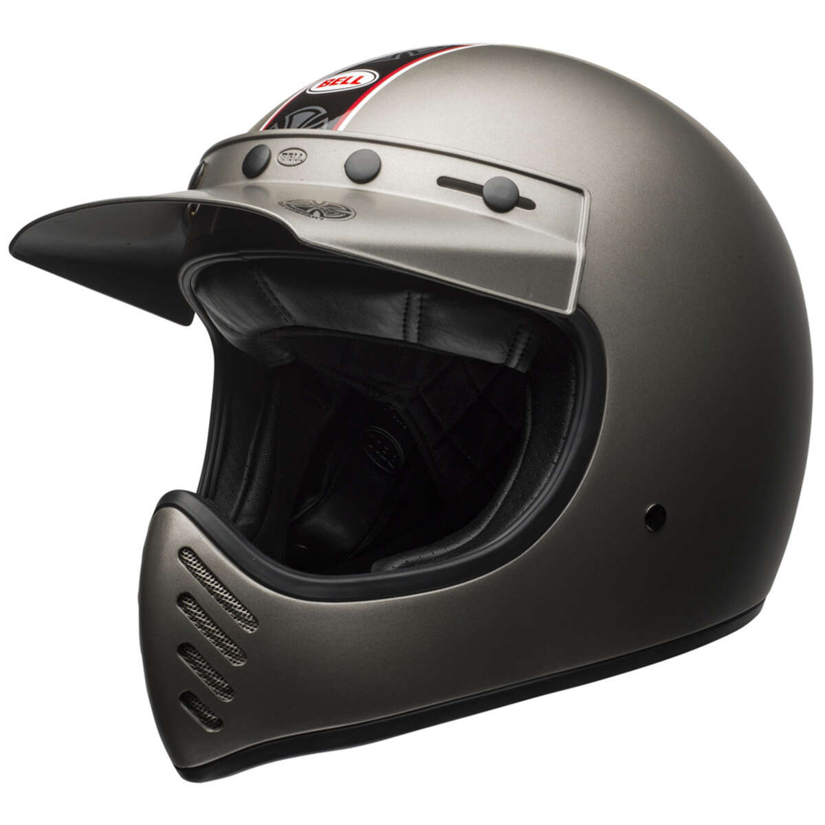 Bell Helm Moto-3 Indepentent Titan - Matt