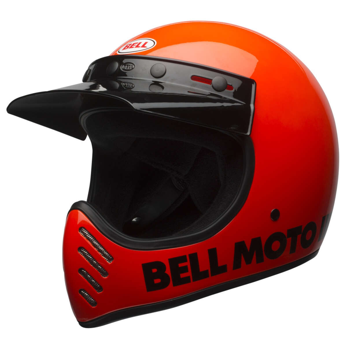 Bell Casque MX Moto-3 Classic Orange - Gloss