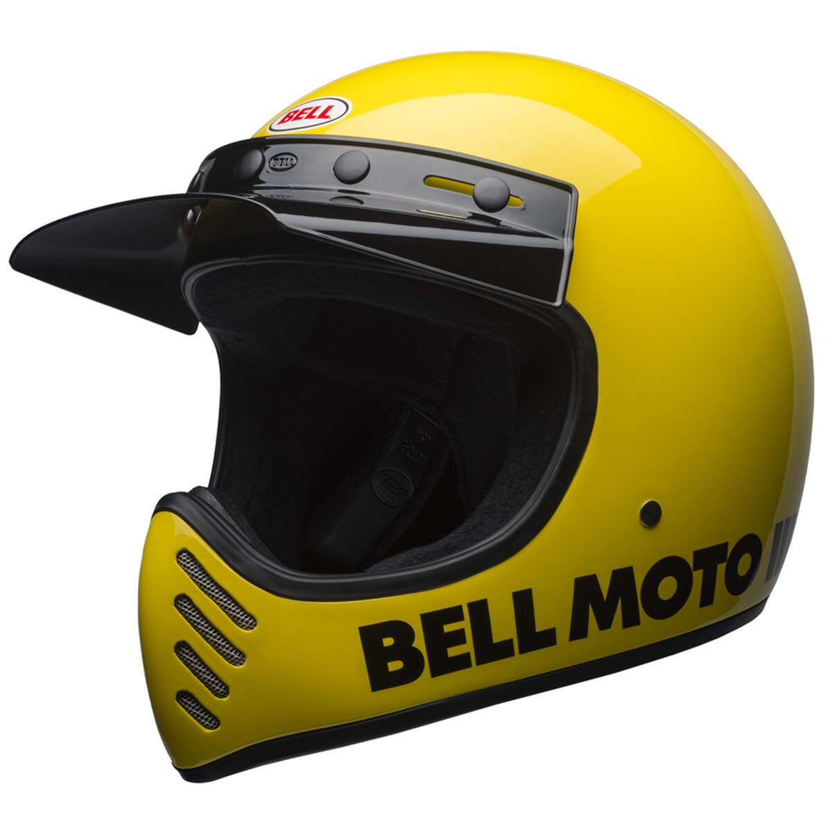 Bell Casco MX Moto-3 Classic Yellow - Gloss