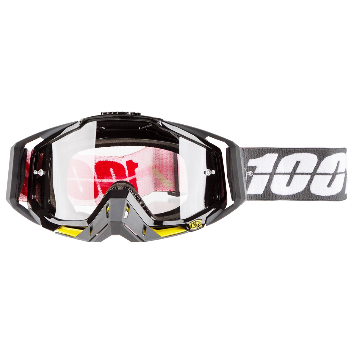 100% Masque The Racecraft Fortis - Clear Anti-Fog