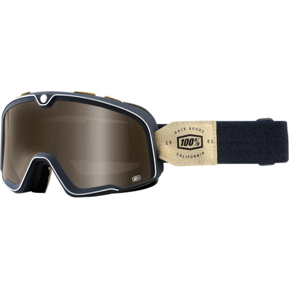 100% Goggle The Barstow Raw - Bronze Anti-Fog