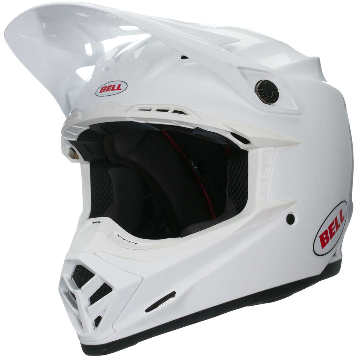 Bell Casque MX Moto-9 Mips Solid - White