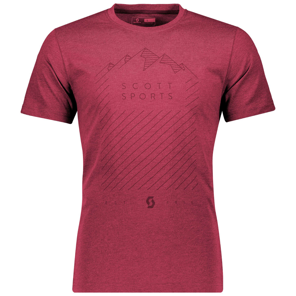 Scott T-Shirt 60 Casual Tibetan Red
