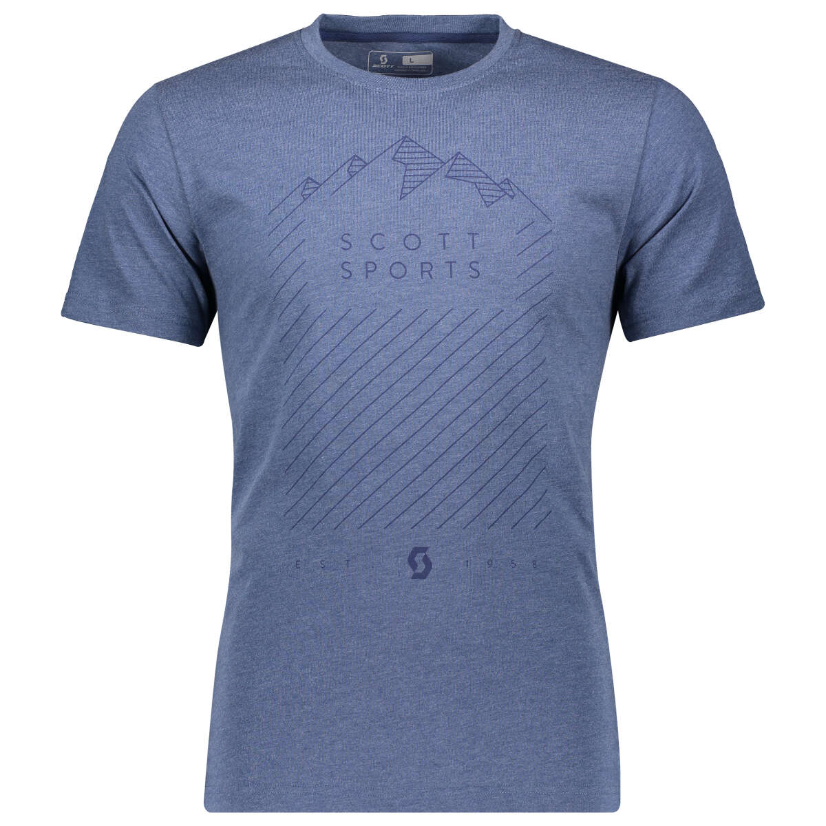 Scott T-Shirt 60 Casual Ensign Heather Blue