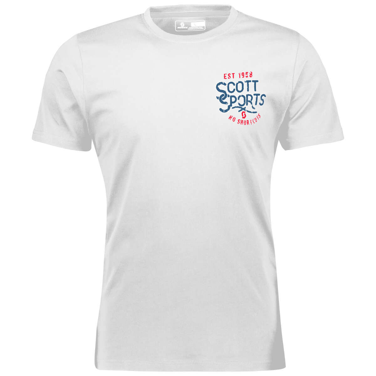 Scott T-Shirt 5 Vintage Weiß