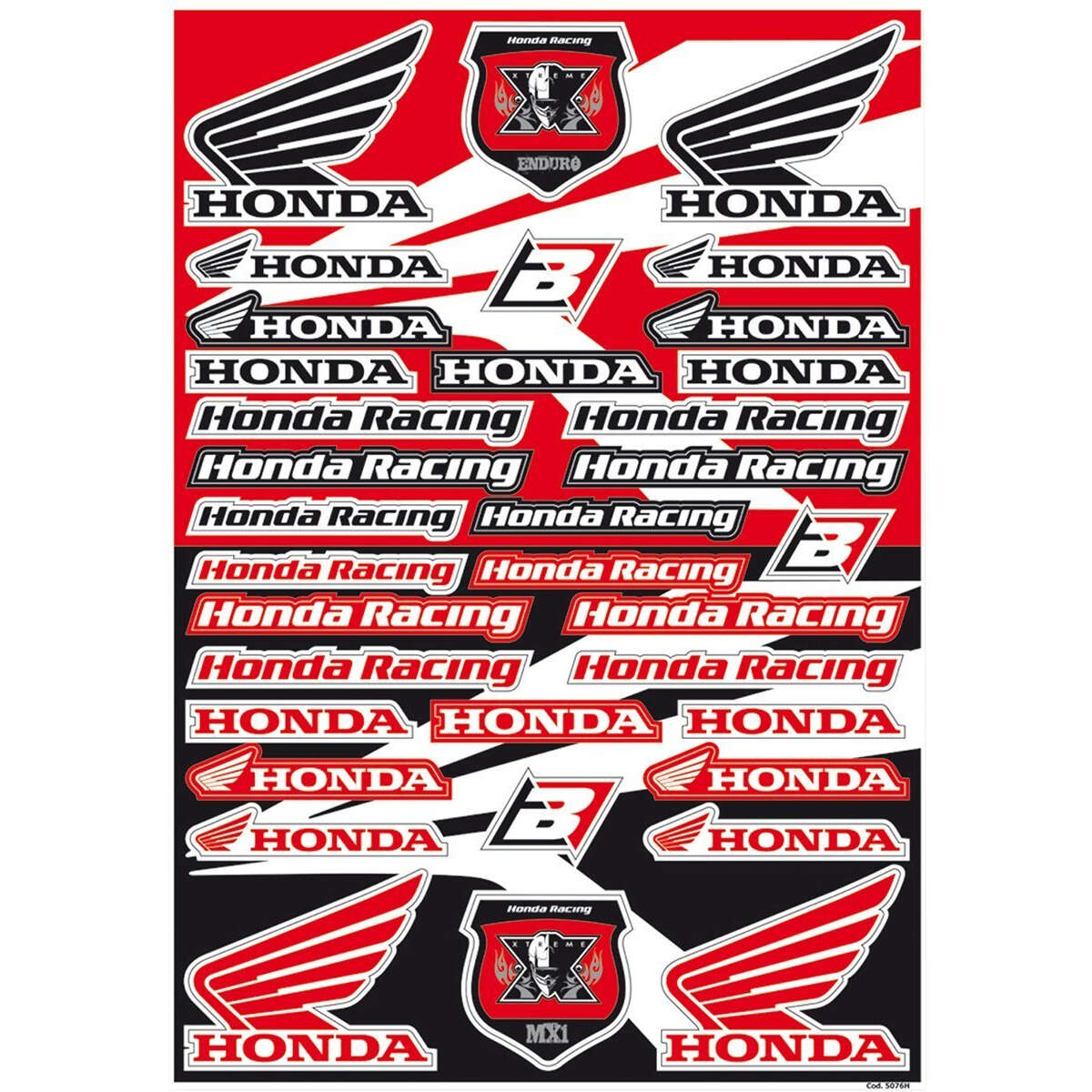 Blackbird Racing Decal Logo Kit  Honda