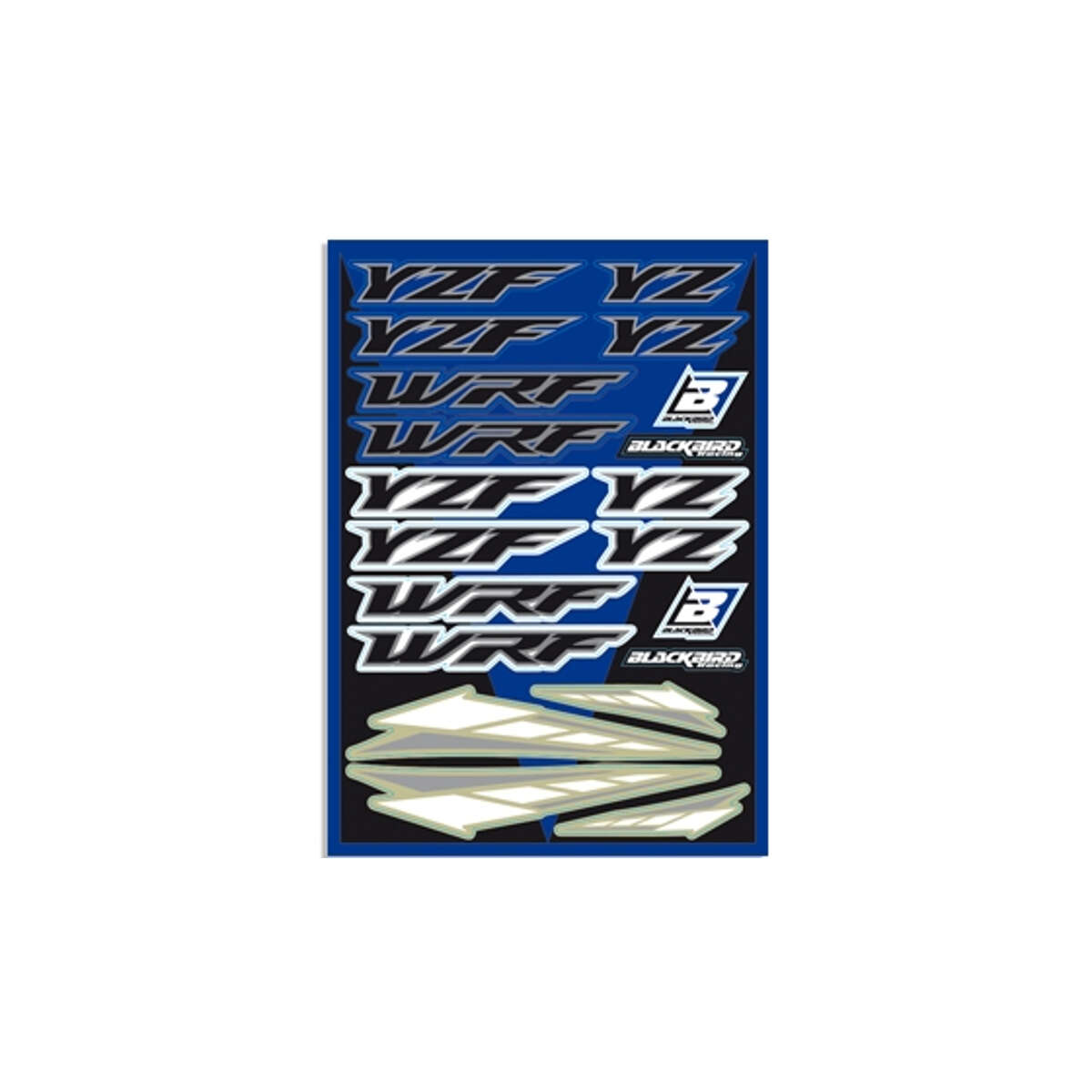 Blackbird Racing Kit Autocollants Logo  Yamaha