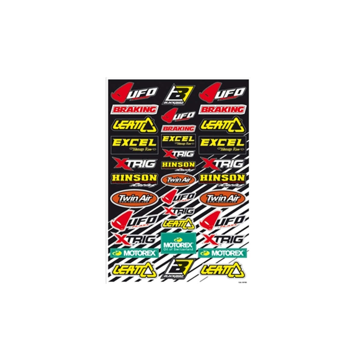 Blackbird Racing Kit Adesivi Logo  Sponsor B