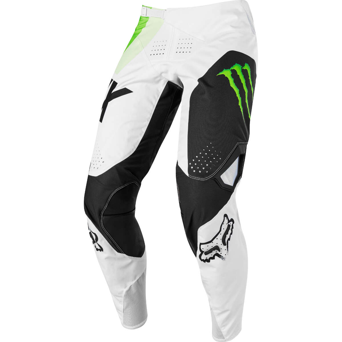 Fox MX Pants 360 Draftr White/Green - Monster Pro Circuit