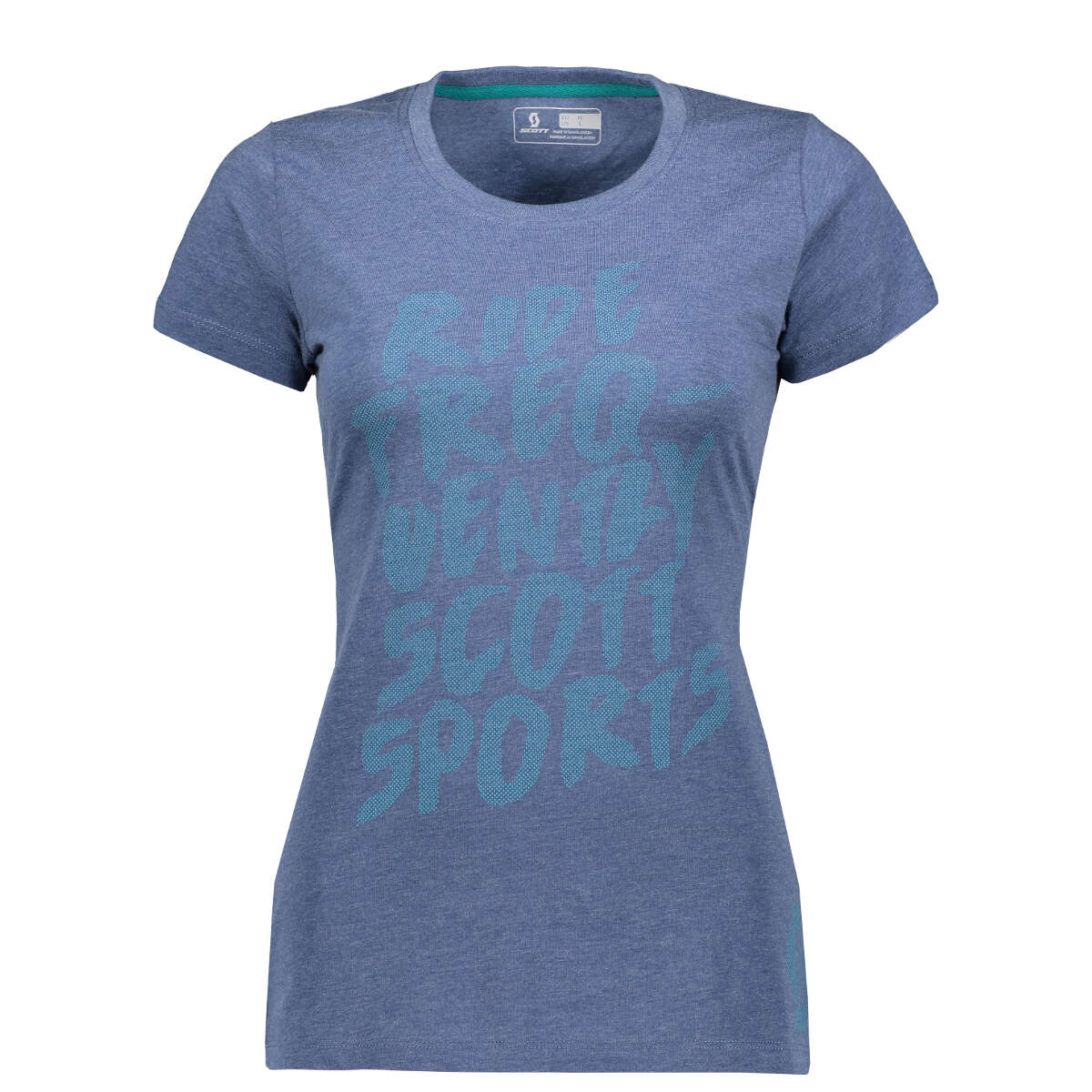 Scott Girls T-Shirt 10 Casual Ensign Heather Blue