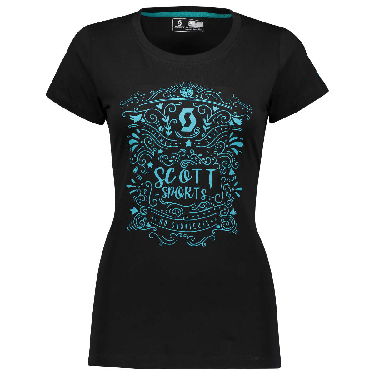 Scott Girls T-Shirt 20 Casual Schwarz