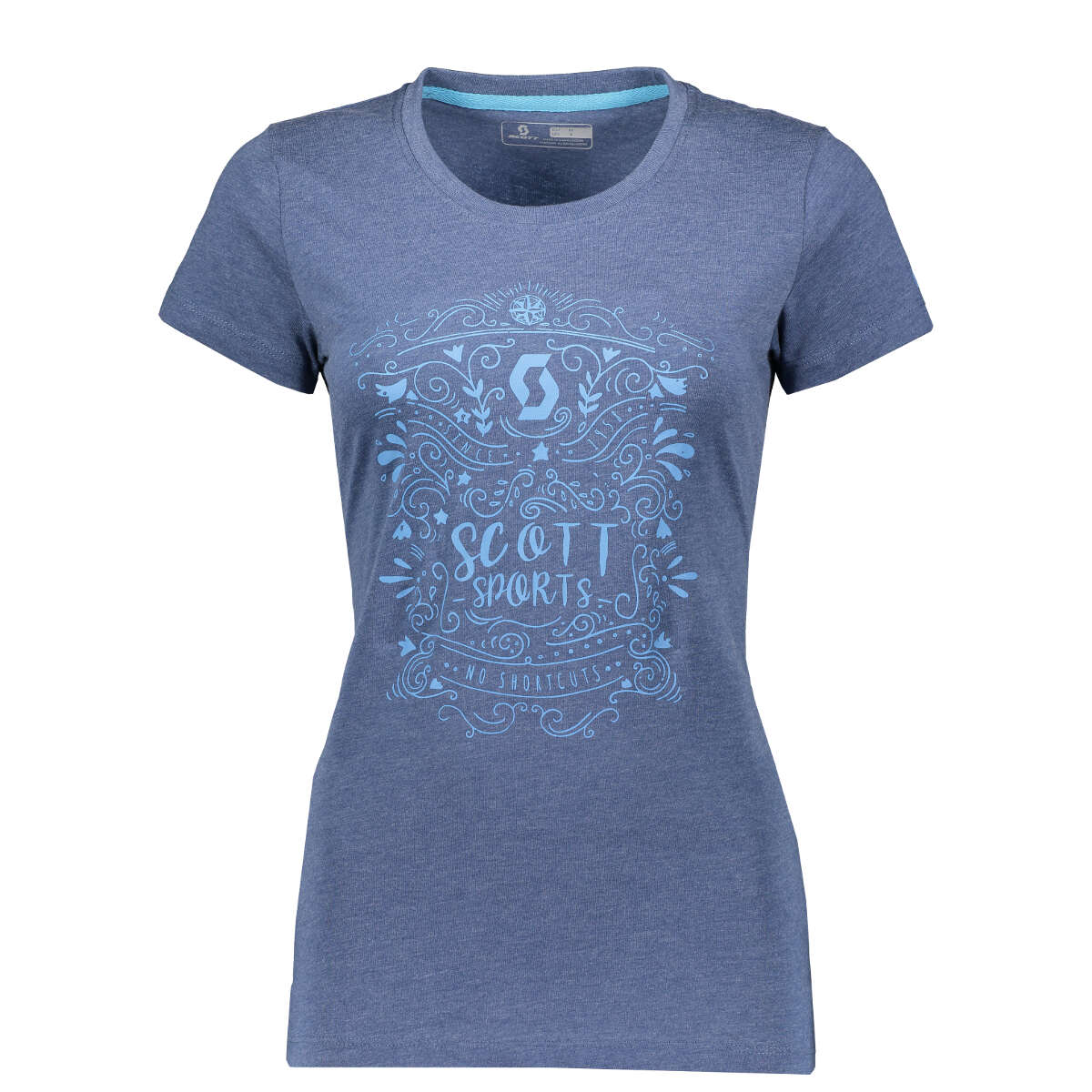 Scott Donna T-Shirt 20 Casual Ensign Heather Blu