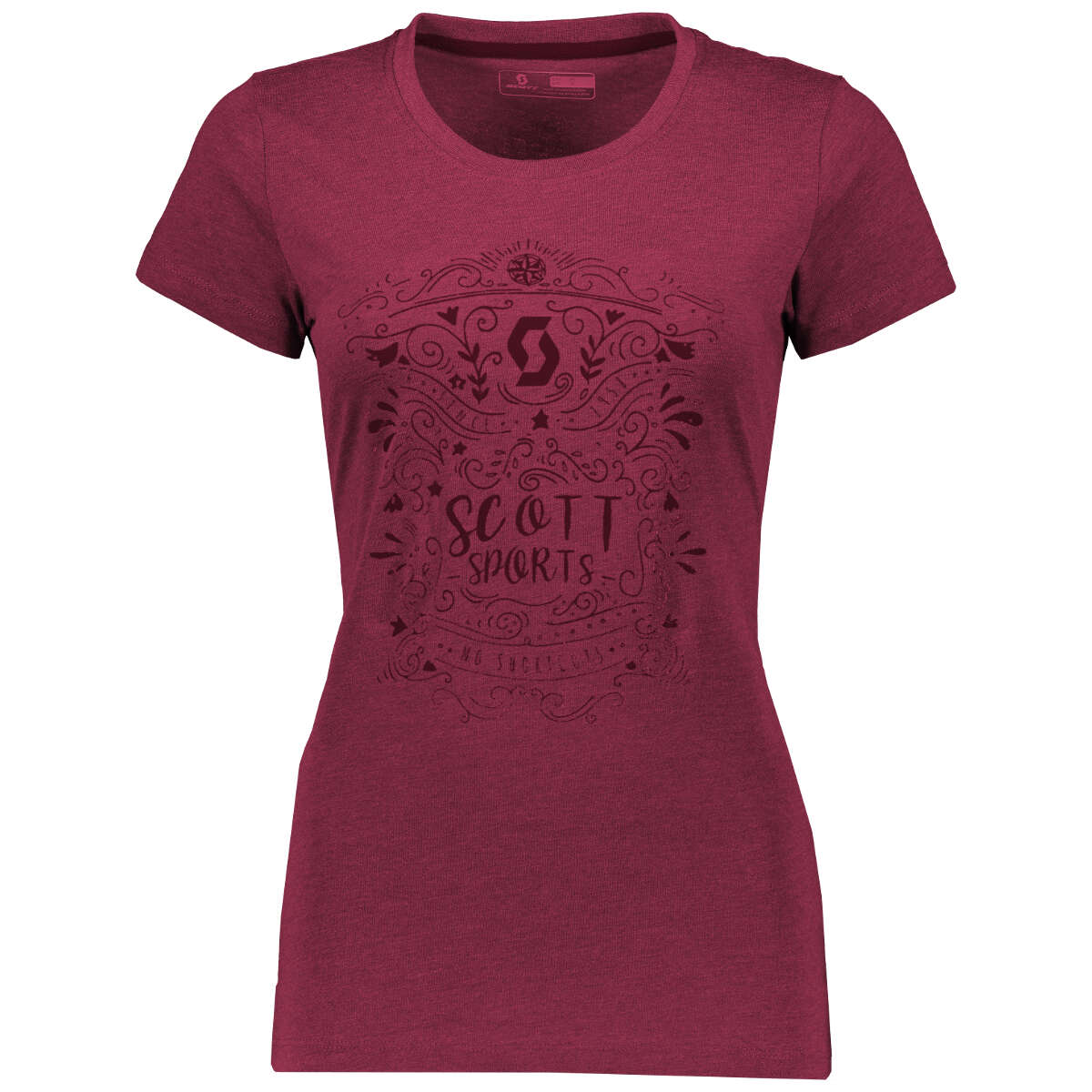 Scott Girls T-Shirt 20 Casual Tibetan Heather Red