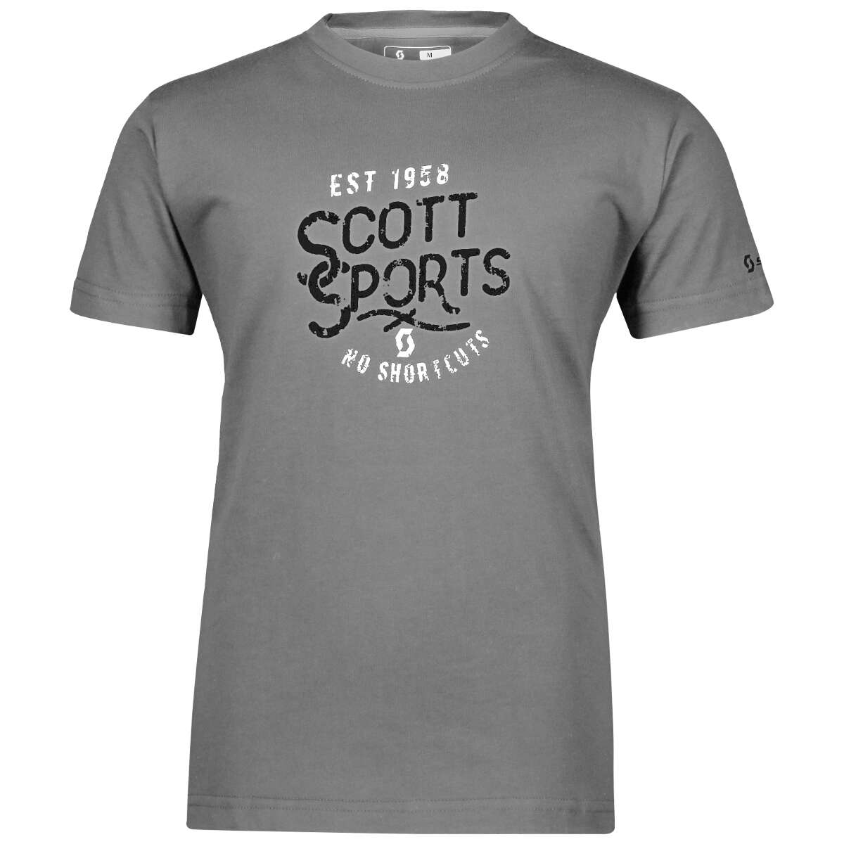 Scott Kids T-Shirt 10 Casual Heather Grey