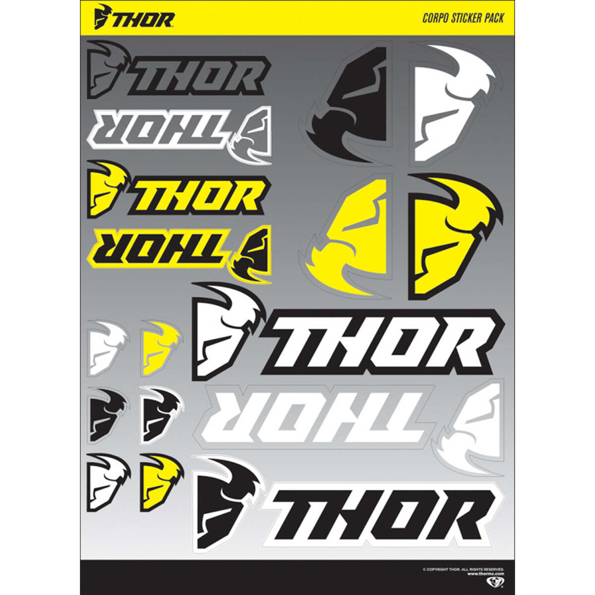 Thor Sticker Sheet  Corpo