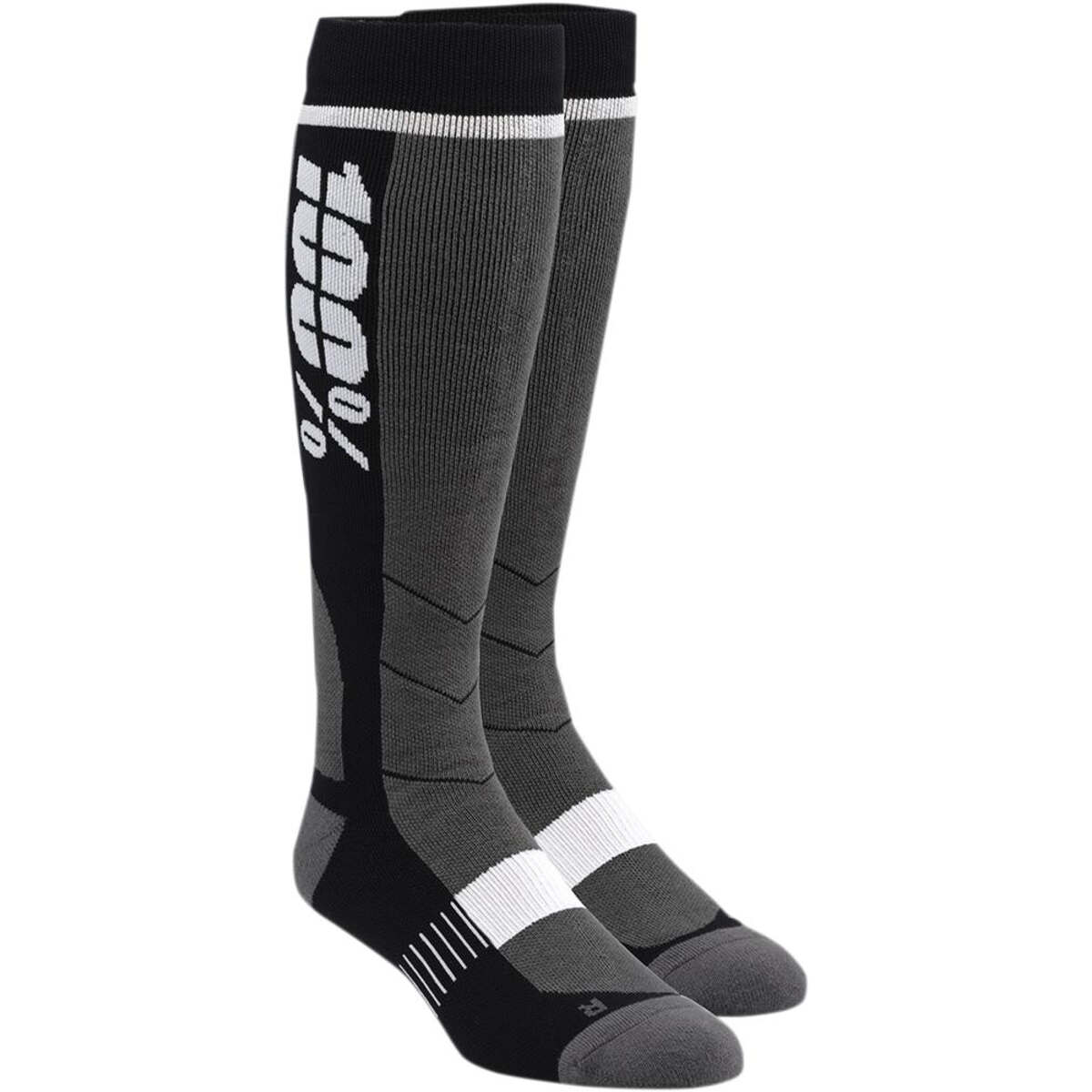 100% Socks Hi-Side Black
