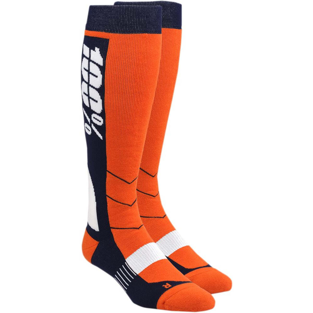 100% Socks Hi-Side Orange