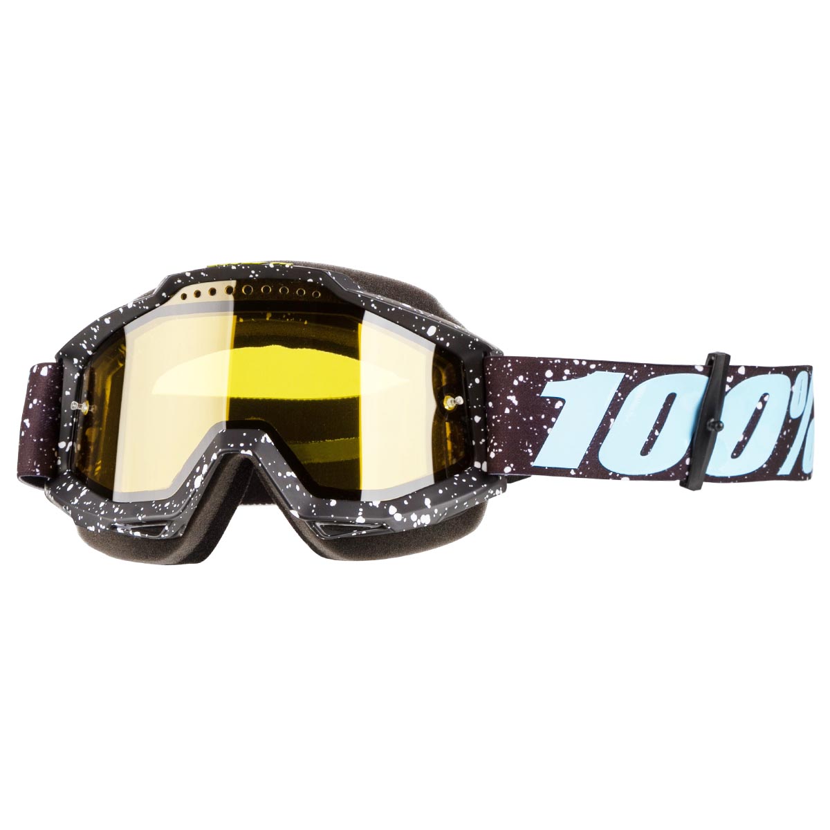 100% Crossbrille Accuri Snow Milkyway - Gelb Anti-Fog