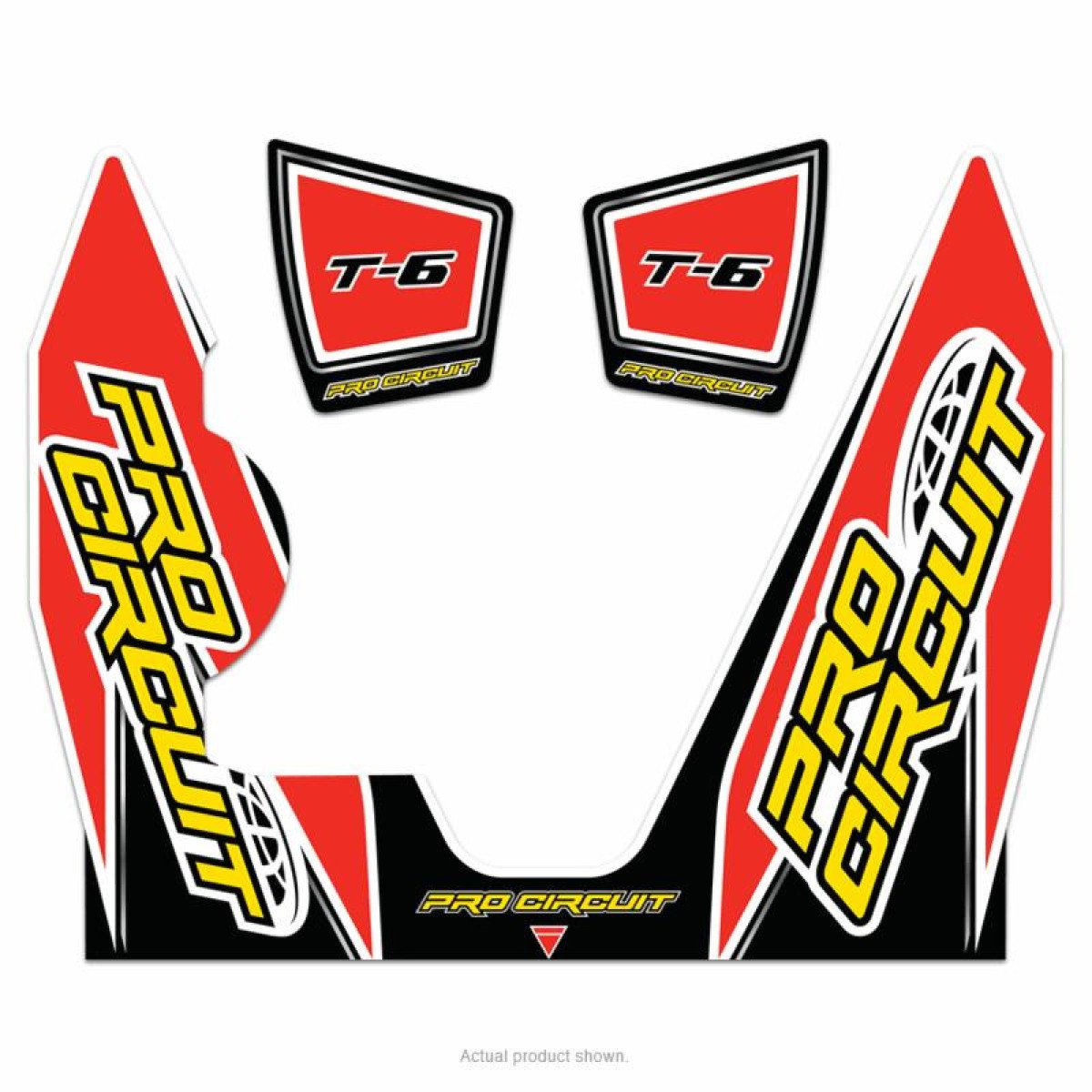 Pro Circuit Sticker Silencieux  for T-6, Yamaha YZ-F 450