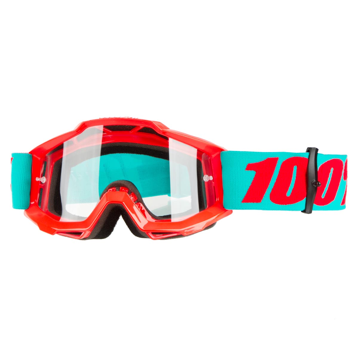 100% Kids Goggle The Accuri Passion Orange - Clear Anti-Fog