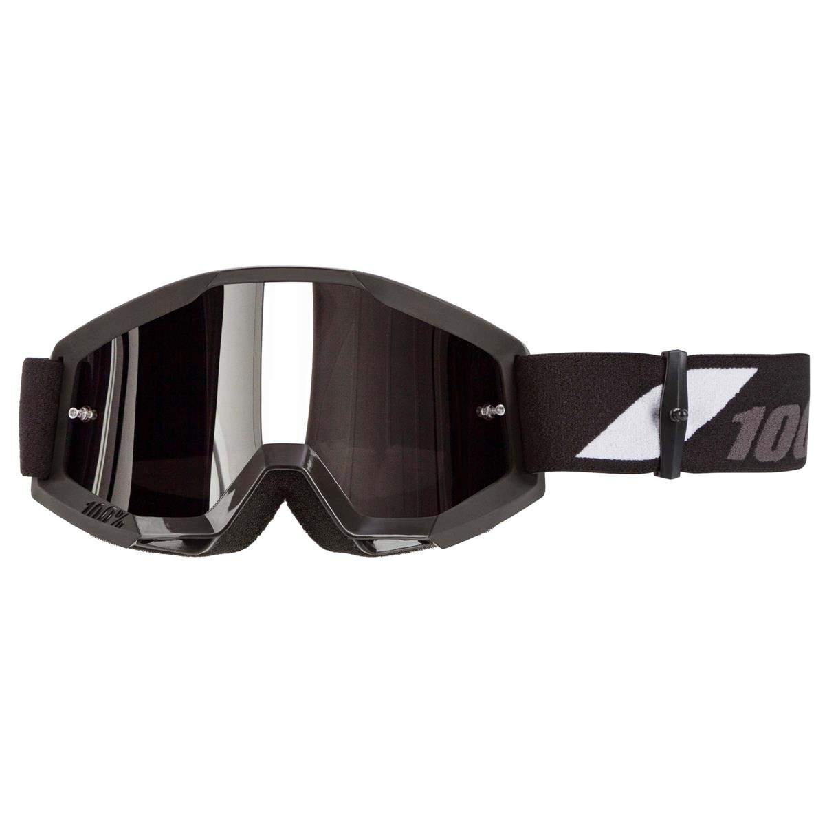 100% Kids Goggle Strata Goliath - Mirror Silver Anti-Fog