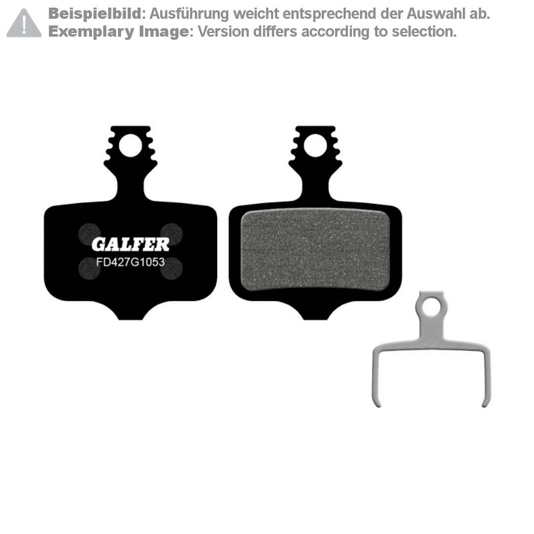 Galfer Pastiglie Freno MTB Pro Semi-Metallico, per Avid Elixir, 1, 3, 5, 7 XX, XO