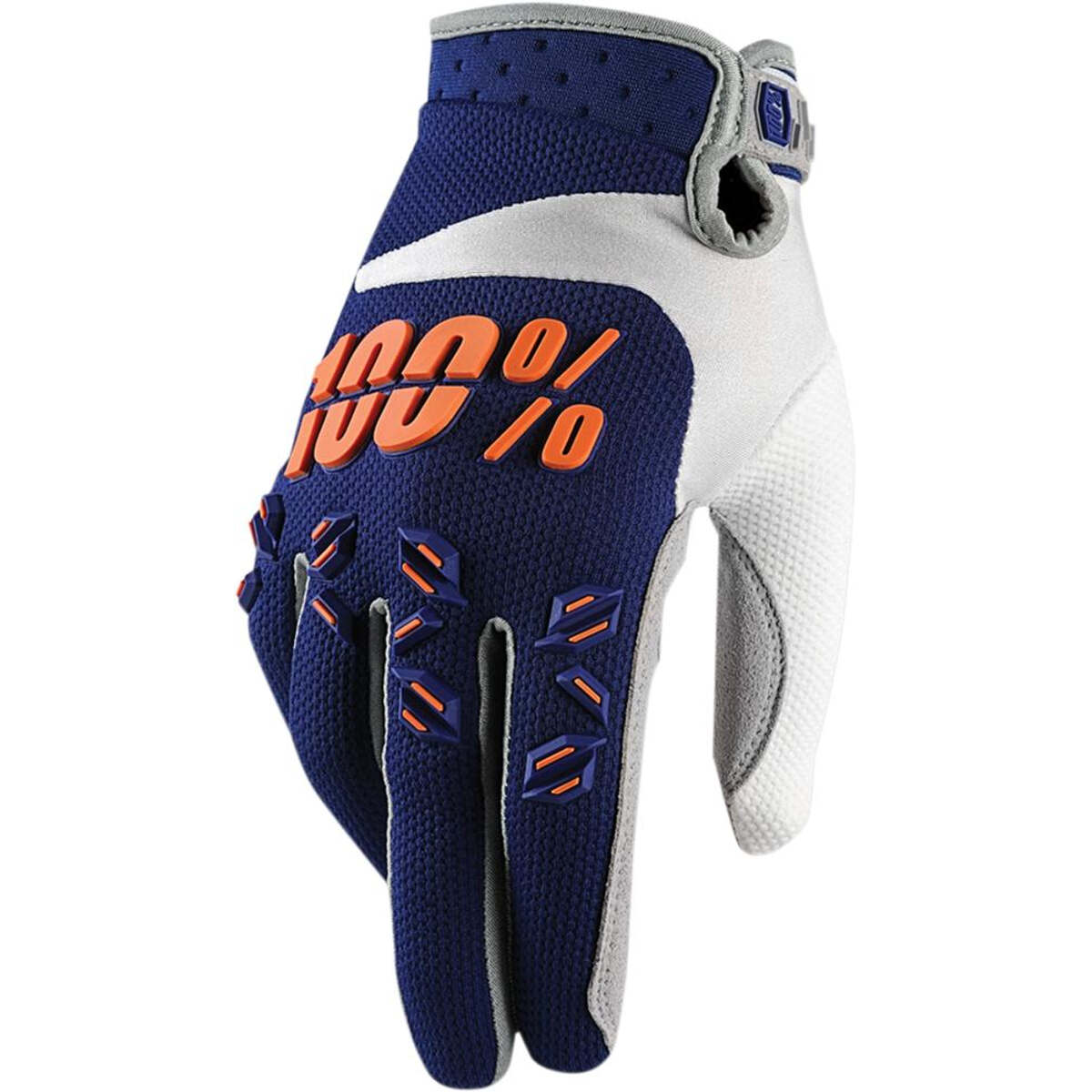 100% Kids Handschuhe Airmatic Blau/Orange